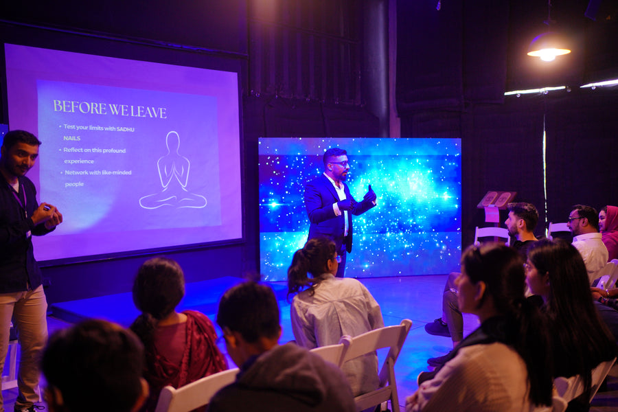 Sadhu group session