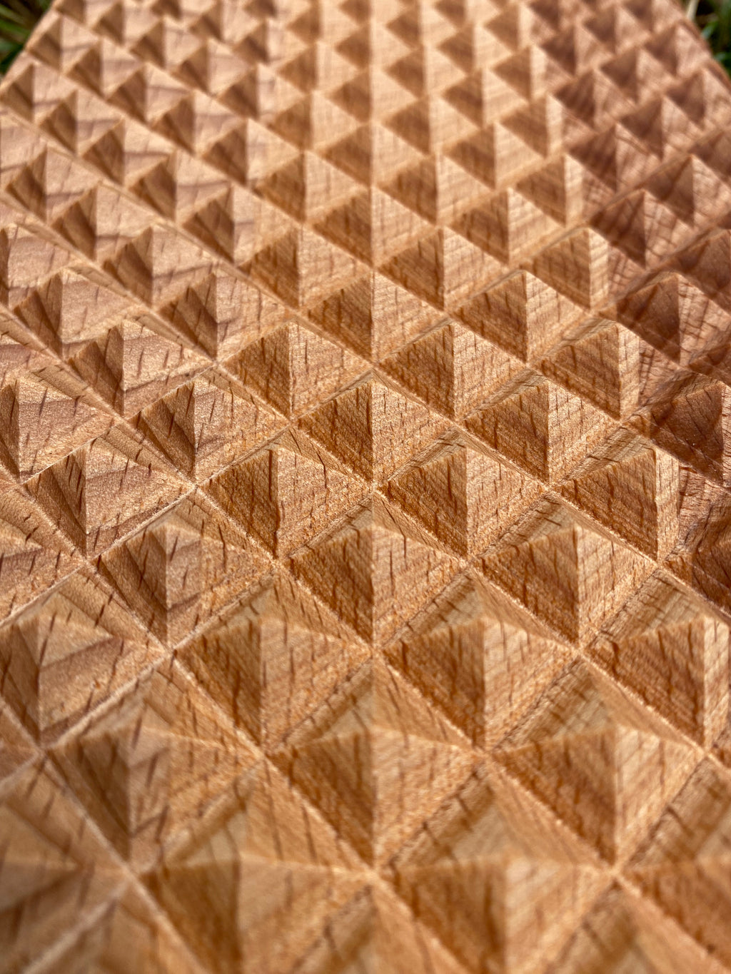 Wooden board with Wooden nails