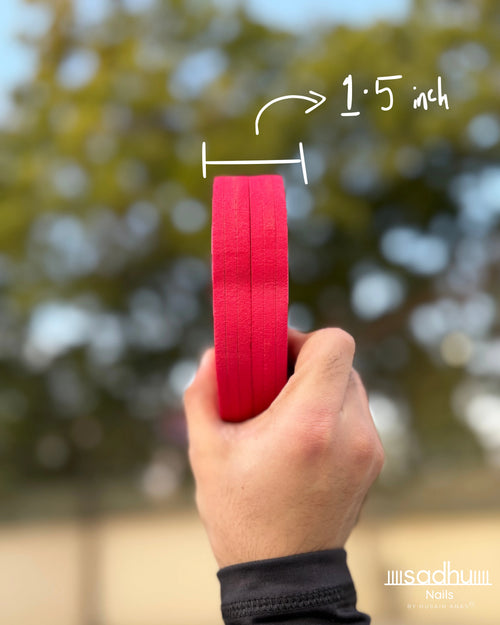 Pocket size Sadhu board with metal nails – nail spacing detail